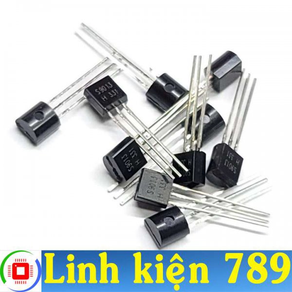 S9013 Transistor NPN 0.5A 40V TO-92 (3 con)